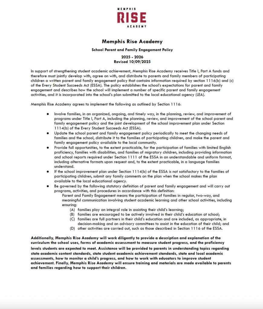 25-26 Family Engagement Plan